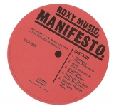 Roxy Music - Manifesto, Label Replica Insert